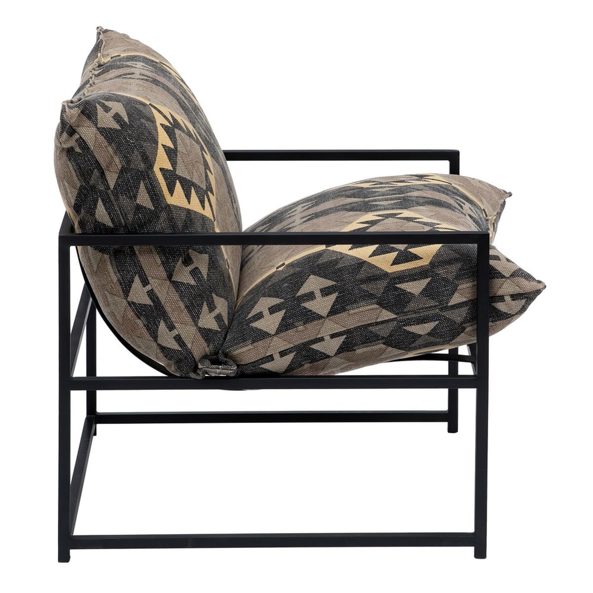 Poltrona Preto Taupe 70 x 84 x 86 cm